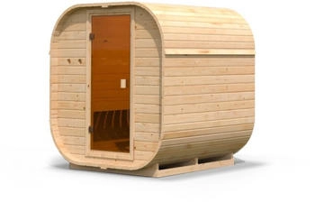 Karibu QUADRO mit Ofen + Zubehör (109M)