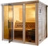 Weka Premium Kemi Panorama 2 + Glastür + 2 Fenster + Sanua Set BIO Ofen 7,5 kW