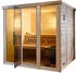 Weka Premium Kemi Panorama 3 + Glastür + 2 Fenster + Sanua Set Ofen OS
