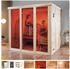 Weka Premium Kemi Panorama 3 + Glastür + 2 Fenster + Sanua Set Ofen OS
