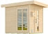 Weka Kuopio naturbelassen (9 kW Bio-Ofen mit Steuerung, bodentiefes Fenster)