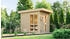 Weka Kuopio naturbelassen (9 kW Bio-Ofen mit Steuerung, bodentiefes Fenster)