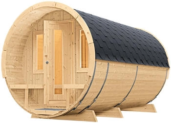 Wolff Saunafass 400 De Luxe 235 x 400 cm Bausatz naturbelassen