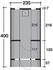 Wolff Saunafass 400 De Luxe 235 x 400 cm Bausatz naturbelassen