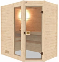 weka Sauna "Valida" Set, 5,4 kW-Ofen mit integrierter Steuerung