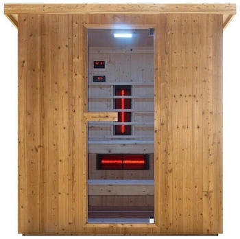 Sanotechnik Lahti Outdoor Kombination Sauna und Infrarotkabine (F30200)