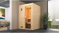 weka Sauna "Valida" Set, 4,5 kW Bio-Ofen mit digitaler Steuerung