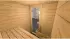 Weka Massivholz-Sauna Valida Gr. 1 mit 4,5 kW BioS-Ofen, Steuerung, Glastür (537.1515.40.78)
