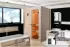 Weka Massivholz-Sauna Valida Gr. 1 mit 4,5 kW BioS-Ofen, Steuerung, Glastür (537.1515.40.78)