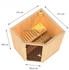 Karibu Elementsauna Tonja 3,6 kW Bio-Ofen externe Steuerung Ohne Dachkranz 170 x 151 x 192 cm (71305)