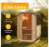 Artsauna Fasssauna Nolvik S mit 3,6 kW Ofen + Zubehör (301841)