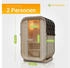 Artsauna Fasssauna Nolvik S mit 3,6 kW Ofen + Zubehör (301841)