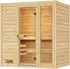 Weka Valida 2 Massivholzsauna 38mm Glastür/Fenster 5,4kW