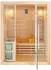 Sanotechnik RIGA Sauna 3 Personen Hemlock 150x120x190cm 4,5kW (J60120)