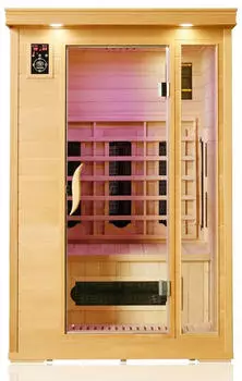 Dewello Windsor 120 Infrarotkabine 1 Person 5 Keramikstrahler 100x120x190cm