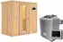 Karibu Variado Innensauna 68mm 9kW Ofen externe Steuerung (80670)