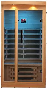 Canadian Spa Chilliwack Infrarotkabine 1 Person 102x97x191cm Bluetooth LED