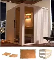 weka Sauna "Halmstad 2" ohne Ofen
