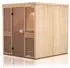 Finntherm Karina Innensauna Naturbelassen 175x194x199cm 72mm Wandstärke