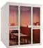 Finntherm Karina Innensauna Naturbelassen 175x194x199cm 72mm Wandstärke
