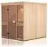 Finntherm Karina Innensauna Naturbelassen 175x194x199cm 72mm Wandstärke
