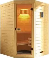 weka Sauna "Laukkala" Set, 3,6 kW-Ofen mit digitaler Steuerung