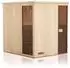 Finntherm Miranda Saunakabine 194x144x199cm, 40mm Wandstärke, naturbelassen