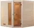 Weka Valida Eck 1.8 Massivholzsauna 38mm Glastür/Fenster 7,5kW (38153243-0)