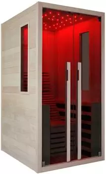 Sanotechnik Carbon 1 Infrarotkabine 1 Person, 100x130x195cm