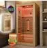 Artsauna Infrarotkabine Trondheim90 Hemlockholz, 1 Person, 1705W