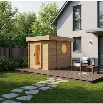 Finntherm Saunahaus Cubus-70 B