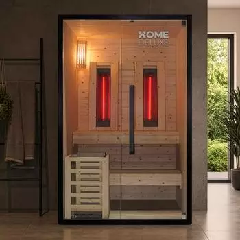 Home Deluxe Everest M Kombisauna Fichte 120x120x190cm 3,6kW (75500)
