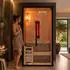Home Deluxe Kombisauna Everest S, Fichte, 3,6kW Ofen & Infrarot (75499)