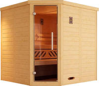 weka Sauna "Kemi" Set, 7,5 kW-Ofen mit digitaler Steuerung