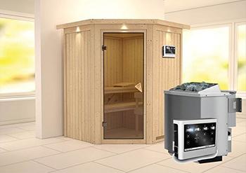 Karibu Larin Dachkranzmodell 9 kW Bio