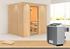 8 kW, mit Dachkranz, mit Ofen, mit Steuergerät: Karibu Sodin