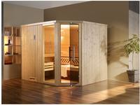 weka Sauna "Varberg 3" ohne Ofen
