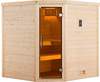 weka Sauna »Turku«, (Set), 7,5 kW-Ofen mit digitaler Steuerung