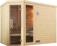 weka Sauna "Turku" Set, 7,5 kW Bio-Ofen mit digitaler Steuerung
