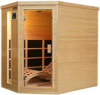 Artsauna Infrarotkabine, Natur, Holz, 130x190x190 cm, Freizeit, Wellness,