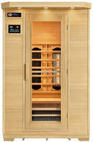Artsauna Infrarotkabine, Natur, Holz, 120x190x100 cm, Freizeit, Wellness,
