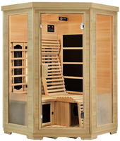 Artsauna Infrarotkabine, Natur, Holz, 120x190x120 cm, Freizeit, Wellness,