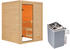 3,6 kW, mit integriertem Steuergerät, mit Ofen: Woodfeeling Sandra