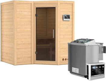Karibu Sahib 1 (9 kW Bio-Ofen mit ext. Steuerung, Modern T&uuml;r)