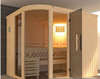 weka Sauna "Sara 2" 9 kW Bio-Ofen mit ext. Steuerung