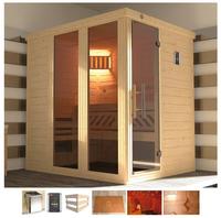 weka Sauna "Kemi Panorama" 7,5 kW Bio-Ofen mit ext. Steuerung
