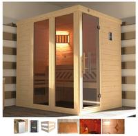 weka Sauna "Kemi Panorama" 7,5 kW Ofen mit ext. Steuerung
