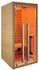 Home Deluxe Infrarotkabine Sonora S 90 x 90 x 190 cm natur
