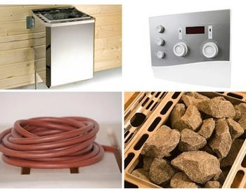 Weka Saunaofenset 2 (9 kW BioAktiv-Ofen, Steuergerät, Saunasteine und Kabel)