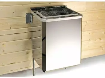 Weka BioS BioAktiv Bio-Saunaofen 9kW digitale Steuerung, silber (68997428-0)
